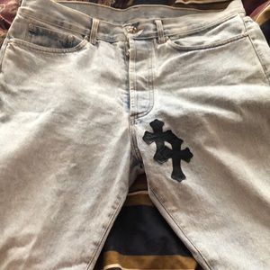 Chrome heart jeans